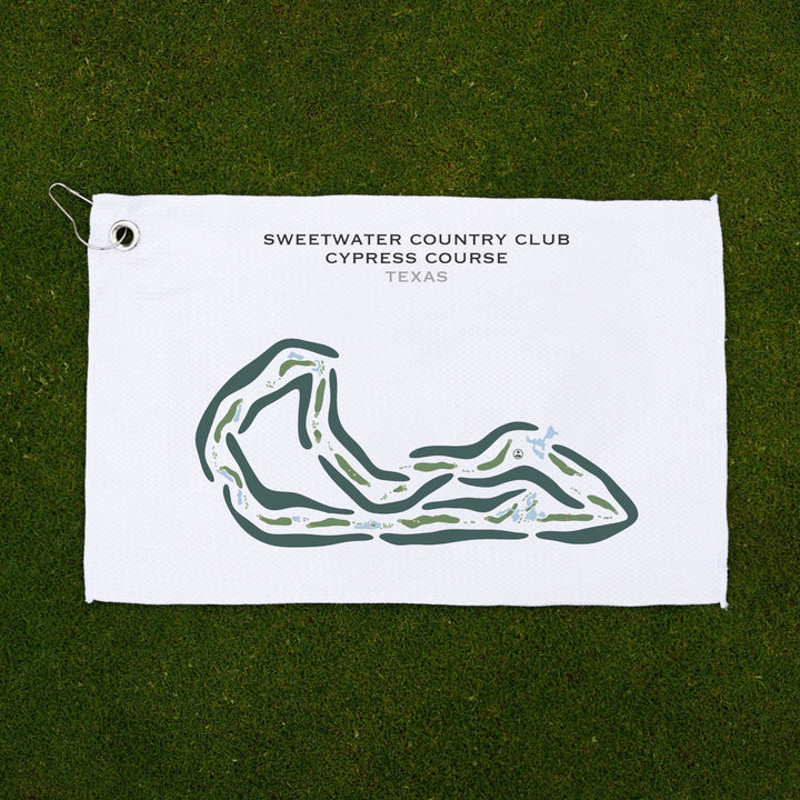 Sweetwater Country Club - Cypress Course, Texas - Printed Golf Courses