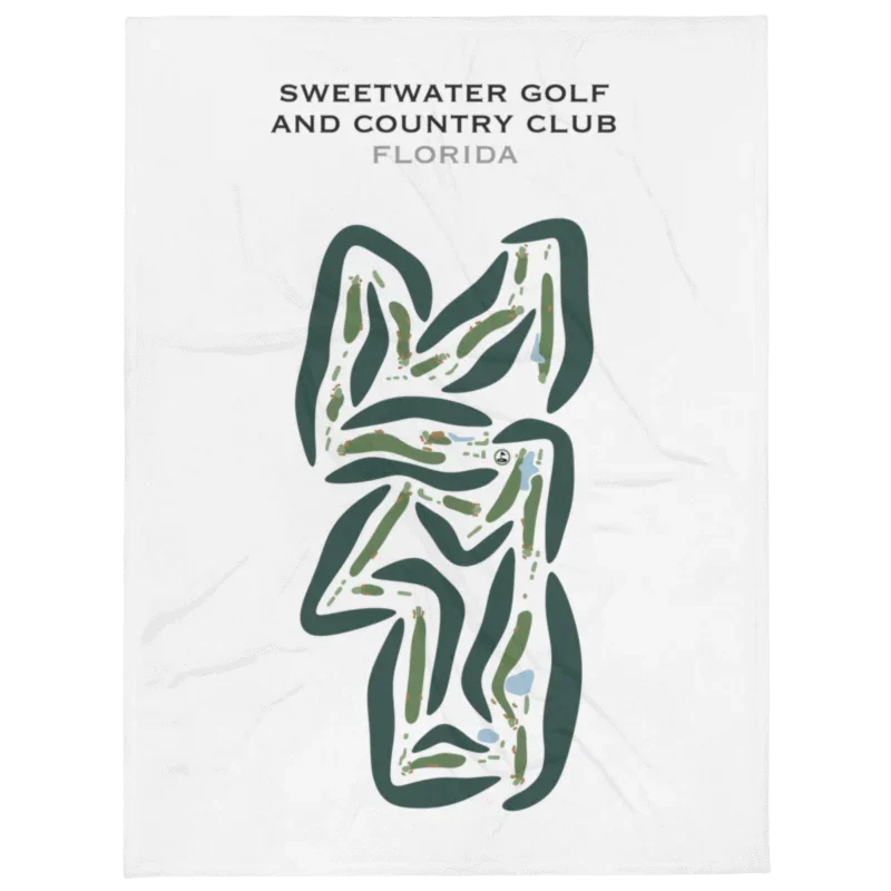 Sweetwater Golf & Country Club, Florida - Printed Golf Courses