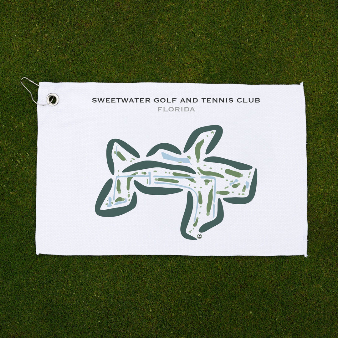 Sweetwater Golf & Tennis Club, Florida - Printed Golf Courses
