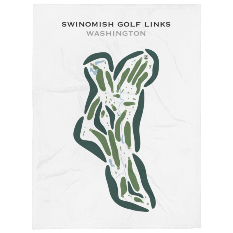 Swinomish Golf Links, Washington - Printed Golf Courses