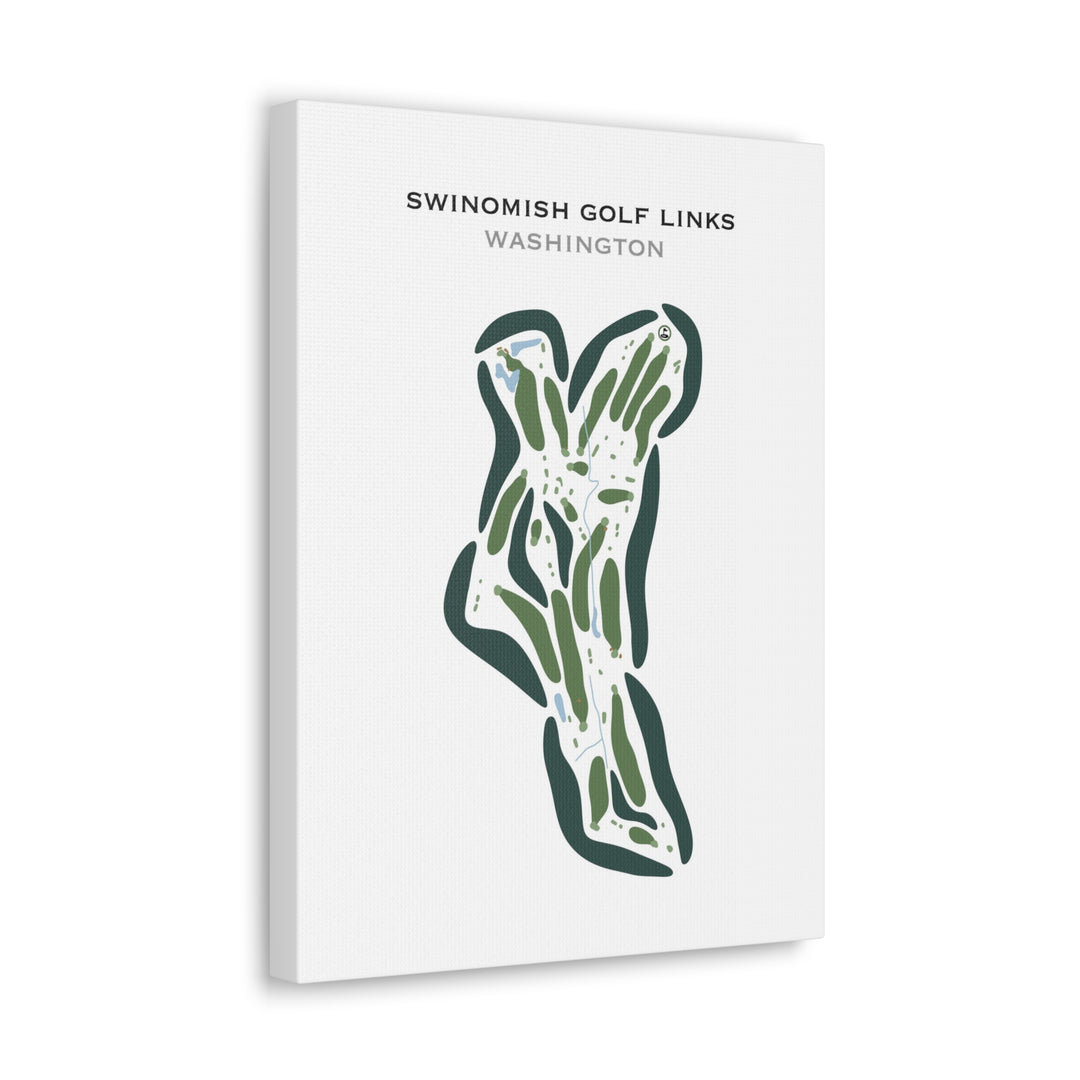 Swinomish Golf Links, Washington - Printed Golf Courses