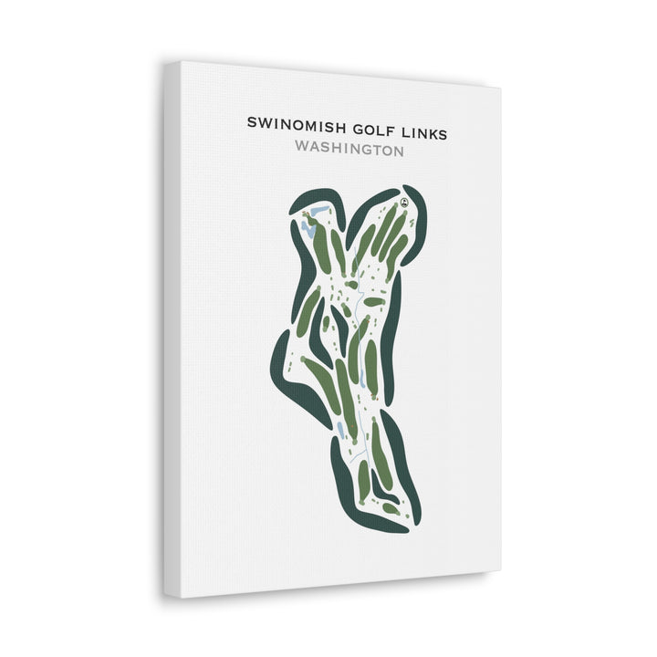 Swinomish Golf Links, Washington - Printed Golf Courses