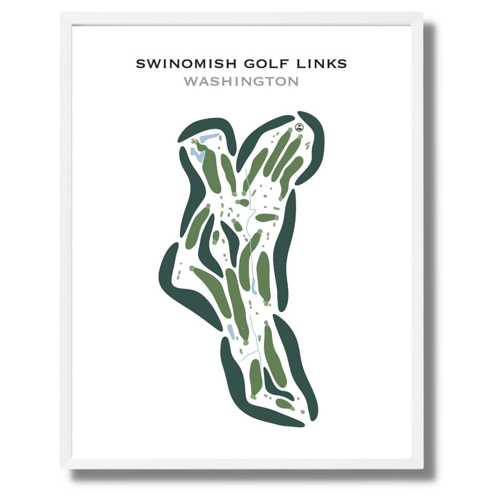 Swinomish Golf Links, Washington - Printed Golf Courses