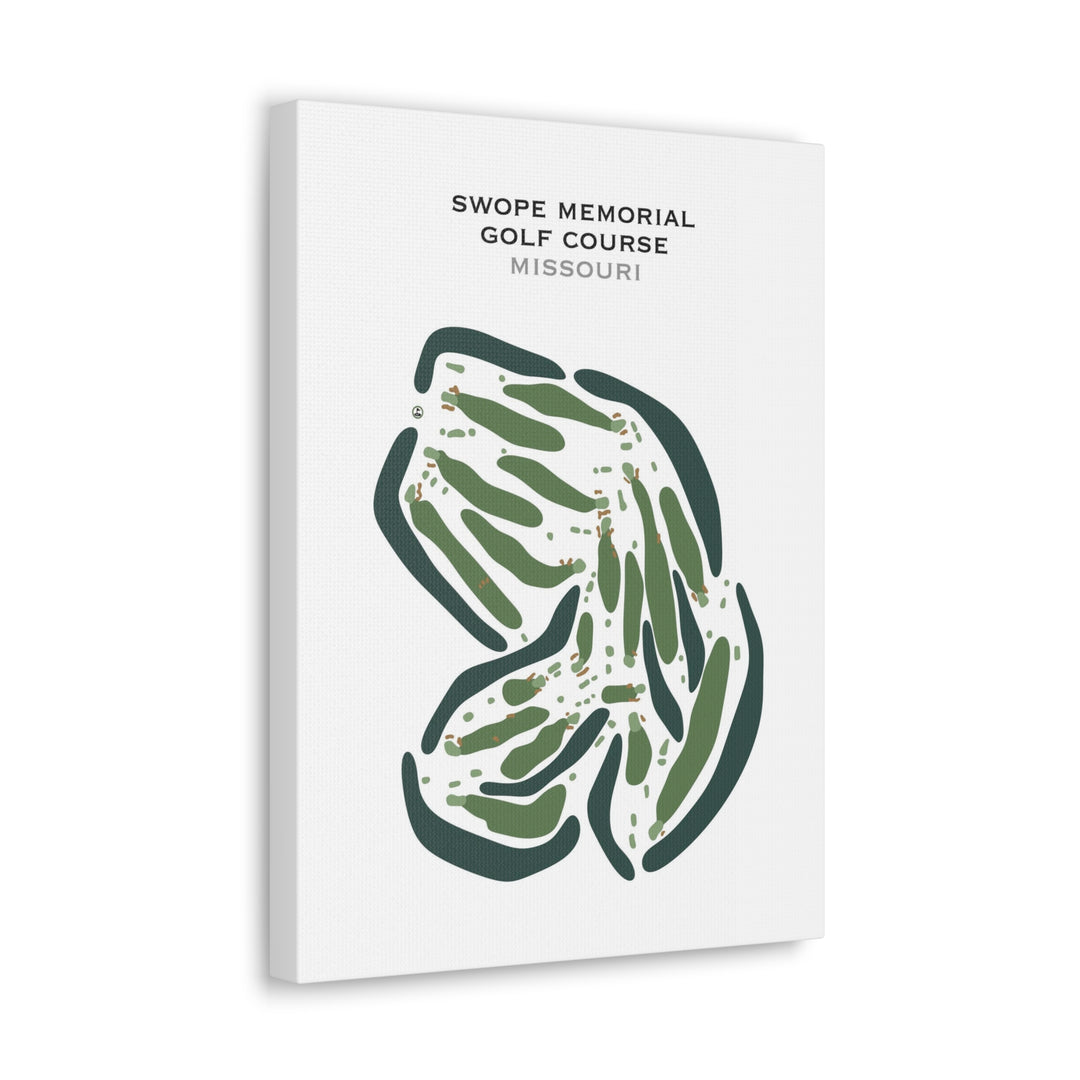 Swope Memorial Golf Course, Missouri - Printed Golf Courses