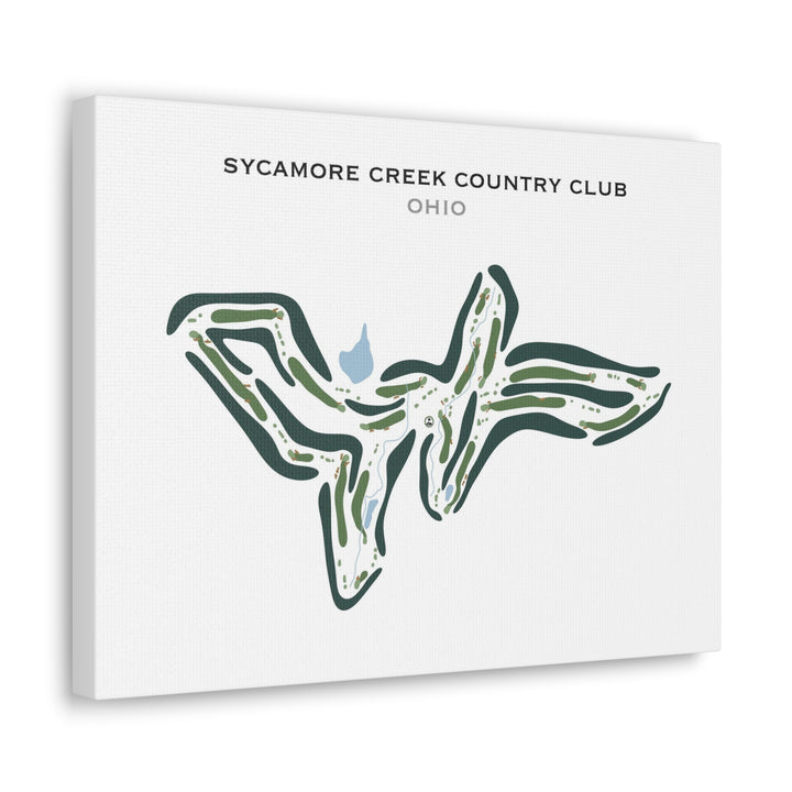 Sycamore Creek Country Club, Ohio - Printed Golf Courses