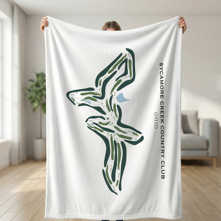 Sycamore Creek Country Club, Ohio - Printed Golf Courses