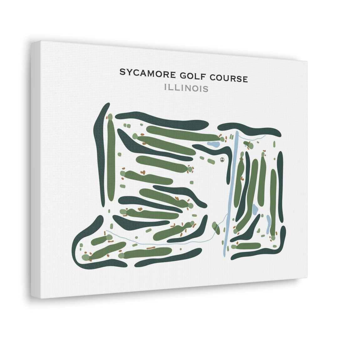 Sycamore Golf Course, Illinois - Golf Course Prints