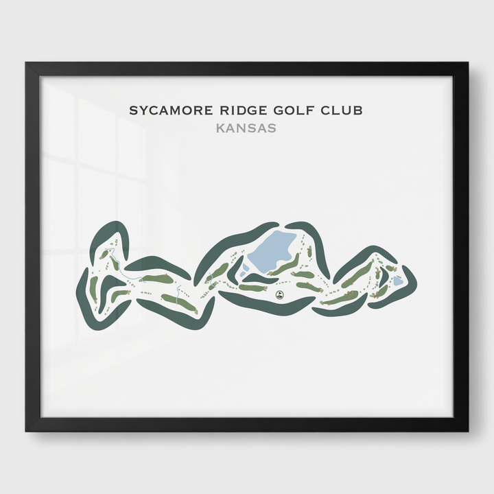 Sycamore Ridge Golf Club, Kansas - Printed Golf Courses