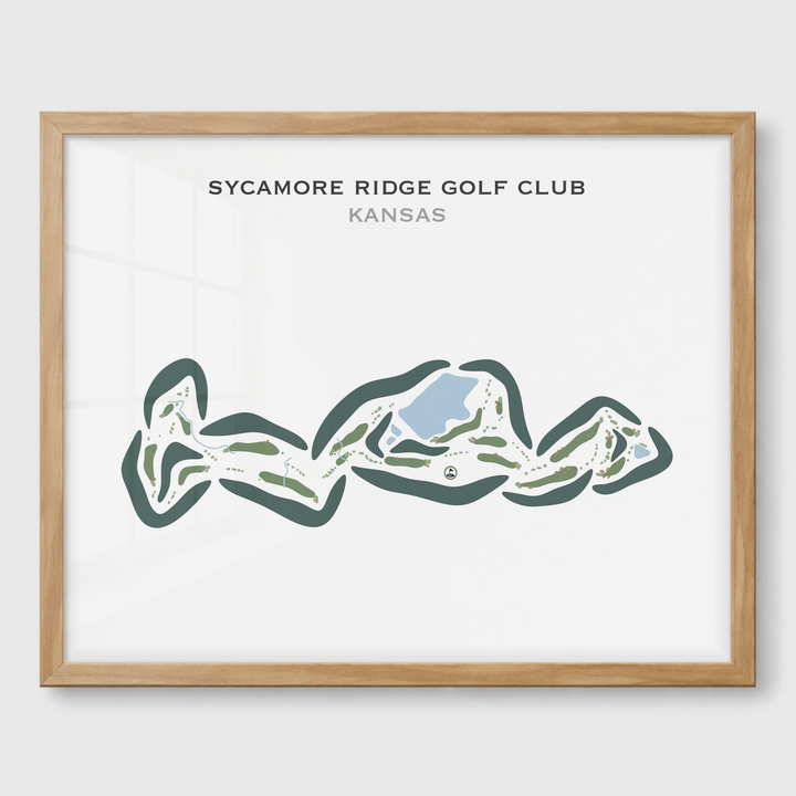 Sycamore Ridge Golf Club, Kansas - Printed Golf Courses