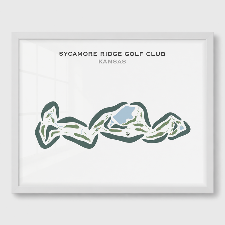 Sycamore Ridge Golf Club, Kansas - Printed Golf Courses
