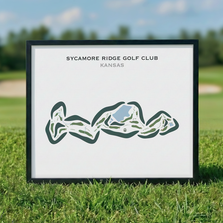 Sycamore Ridge Golf Club, Kansas - Printed Golf Courses