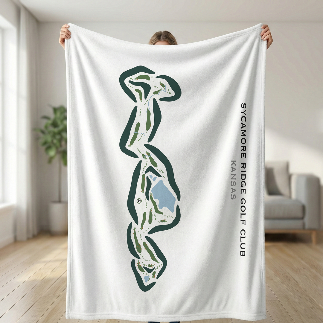 Sycamore Ridge Golf Club, Kansas - Printed Golf Courses