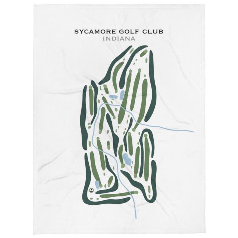 Sycamore Golf Club, Indiana - Printed Golf Courses - Golf Course Prints