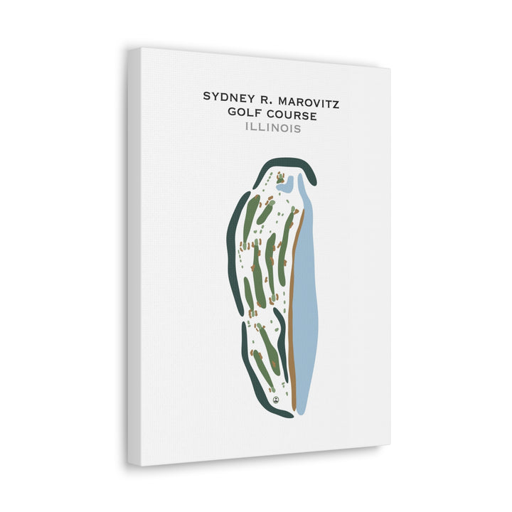 Sydney R. Marovitz Golf Course, Illinois - Printed Golf Courses