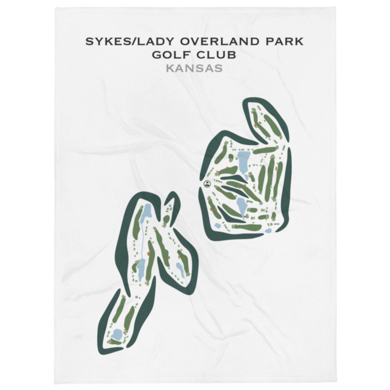 Sykes/Lady Overland Park Golf Club, Kansas - Printed Golf Courses