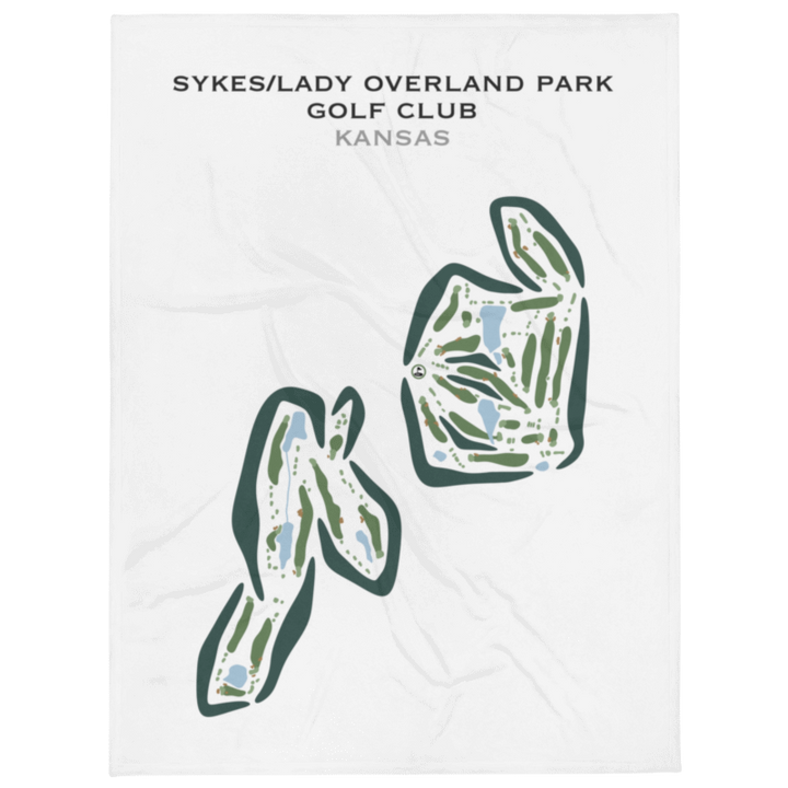 Sykes/Lady Overland Park Golf Club, Kansas - Printed Golf Courses