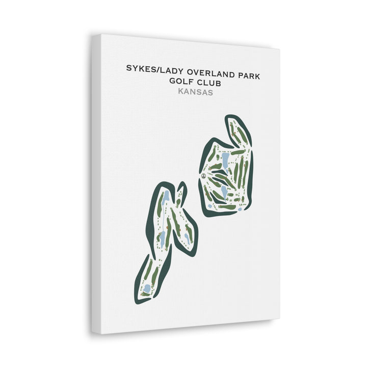 Sykes/Lady Overland Park Golf Club, Kansas - Printed Golf Courses