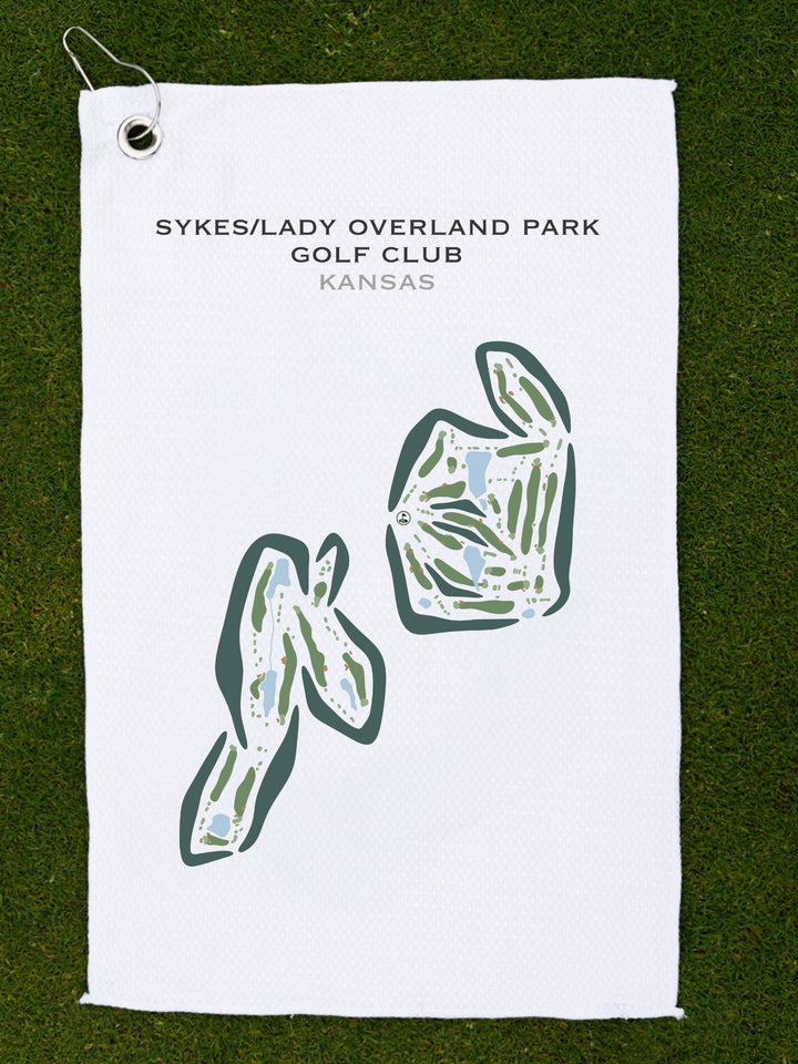 Sykes/Lady Overland Park Golf Club, Kansas - Printed Golf Courses