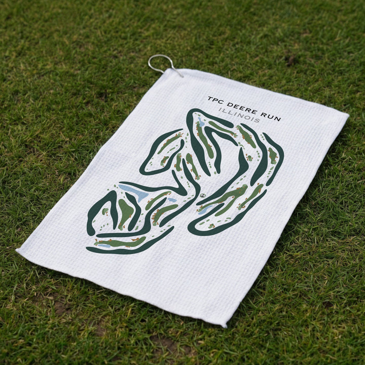 TPC Deere Run, Illinois - Printed Golf Courses