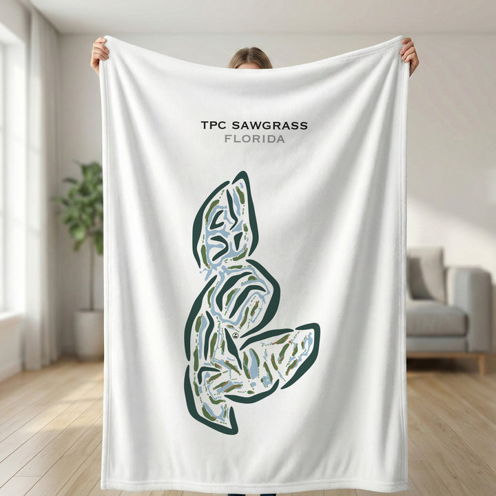 TPC Sawgrass, Florida - Printed Golf Courses