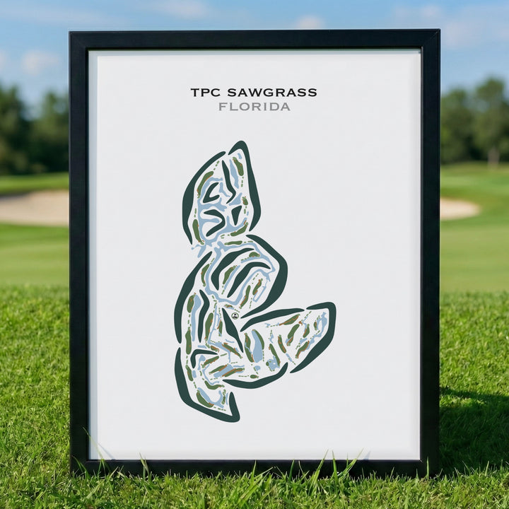 TPC Sawgrass, Florida - Printed Golf Courses