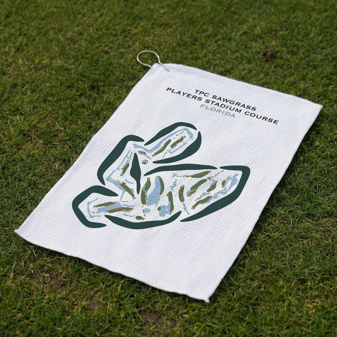 TPC Sawgrass, THE PLAYERS Stadium Course, Florida - Printed Golf Courses