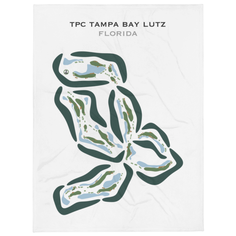 TPC Tampa Bay Lutz, Florida - Printed Golf Courses