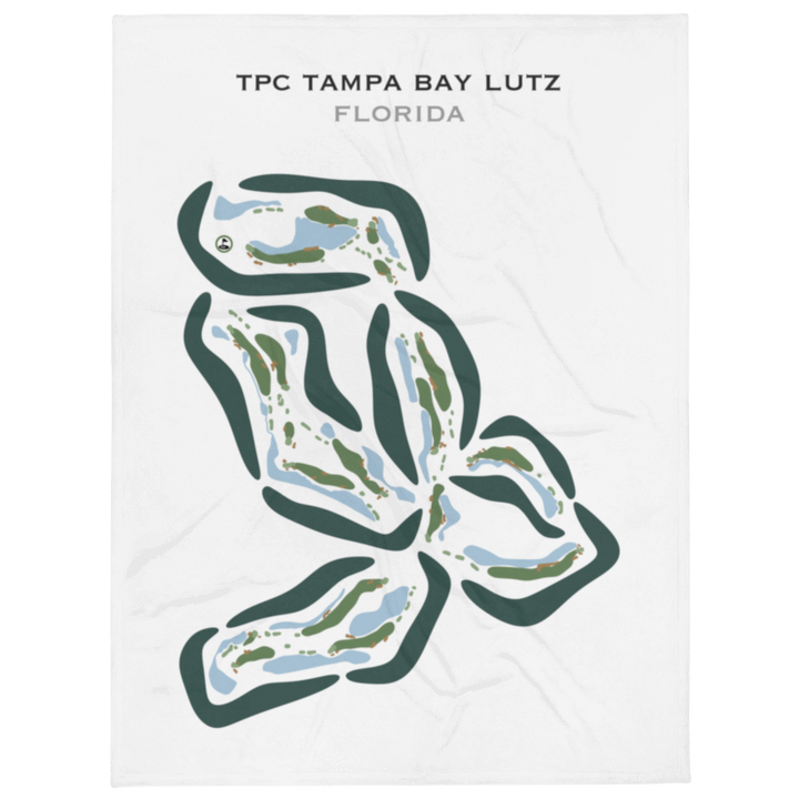 TPC Tampa Bay Lutz, Florida - Printed Golf Courses