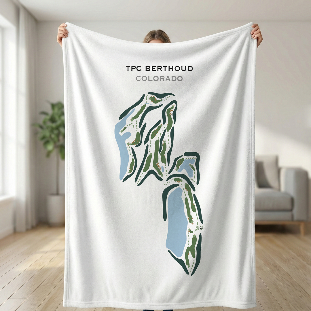 TPC Berthoud, Colorado - Printed Golf Course