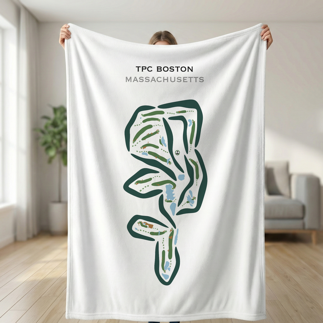 TPC Boston, Massachusetts - Printed Golf Courses