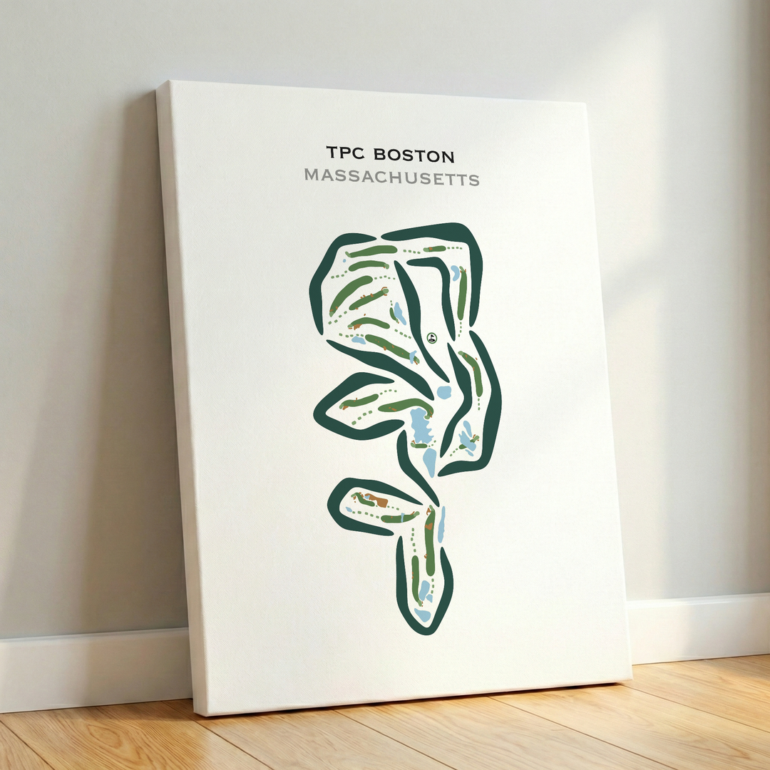 TPC Boston, Massachusetts - Printed Golf Courses