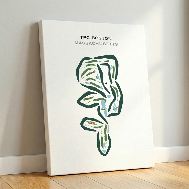 TPC Boston, Massachusetts - Printed Golf Courses