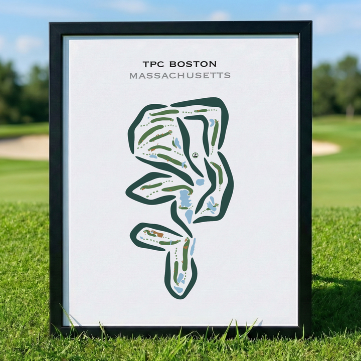 TPC Boston, Massachusetts - Printed Golf Courses