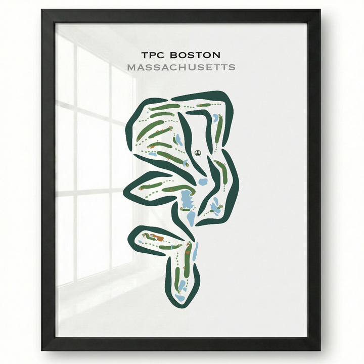 TPC Boston, Massachusetts - Printed Golf Courses