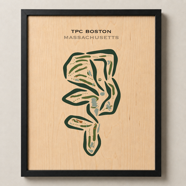 TPC Boston, Massachusetts - Printed Golf Courses