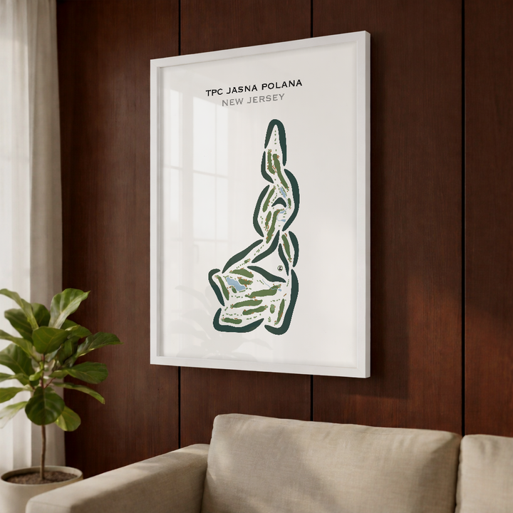 TPC Jasna Polana, New Jersey - Printed Golf Courses