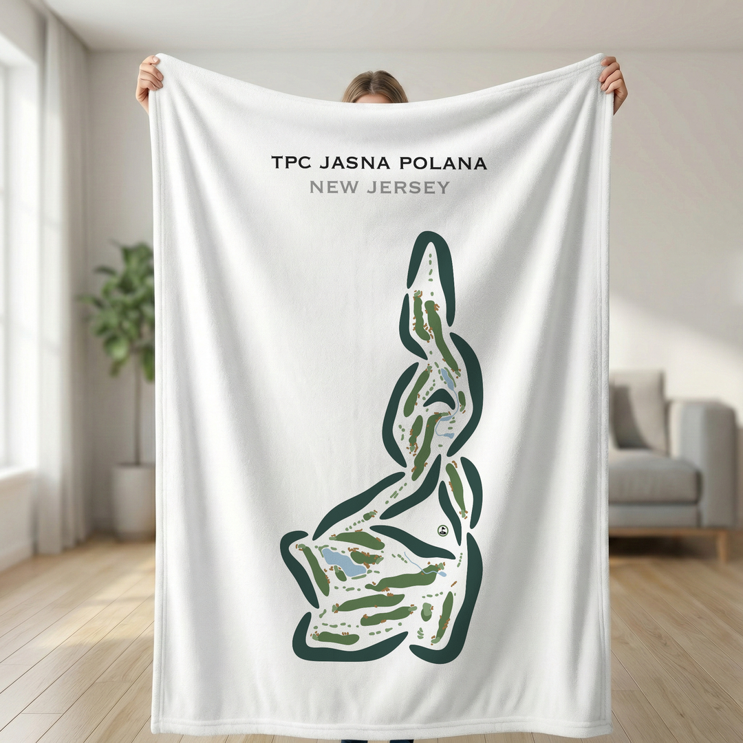 TPC Jasna Polana, New Jersey - Printed Golf Courses