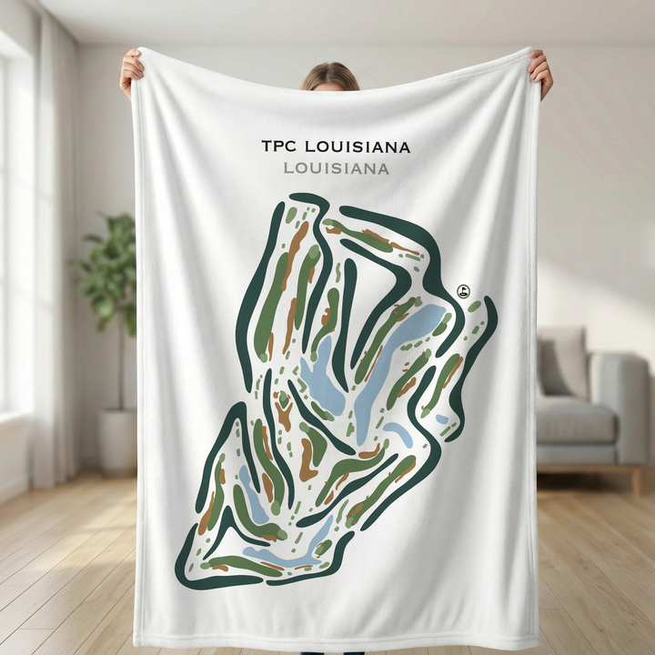 TPC Louisiana Golf Course, Louisiana - Printed Golf Courses