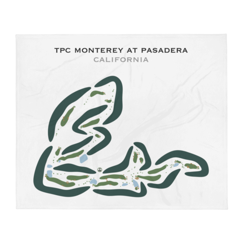 TPC Monterey at Pasadera, California - Printed Golf Courses