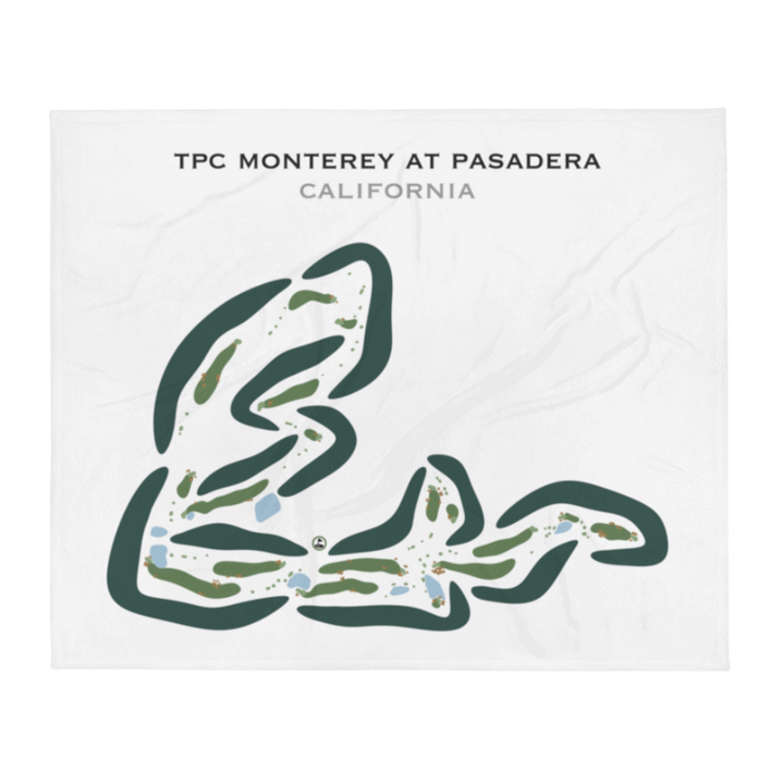 TPC Monterey at Pasadera, California - Printed Golf Courses