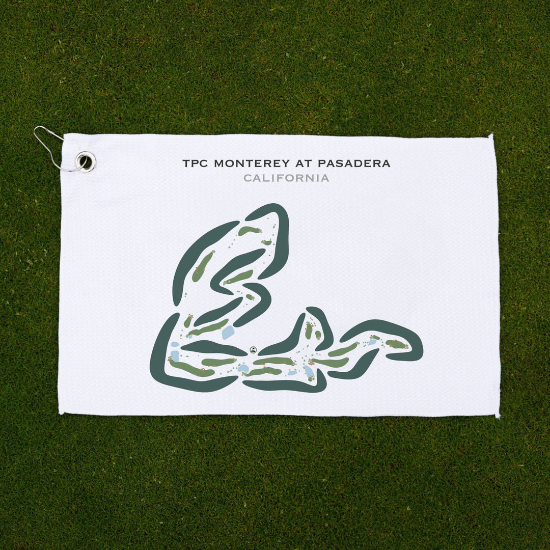 TPC Monterey at Pasadera, California - Printed Golf Courses