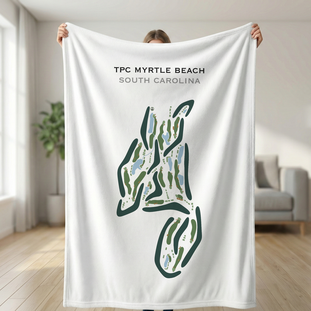 TPC Myrtle Beach, South Carolina - Printed Golf Courses