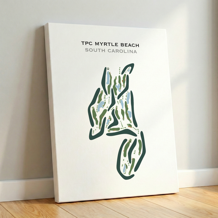 TPC Myrtle Beach, South Carolina - Printed Golf Courses