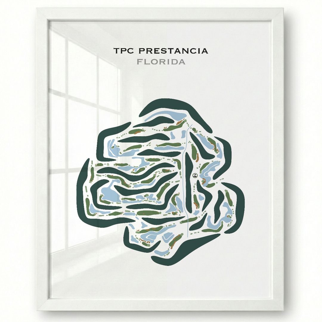 TPC Prestancia, Florida - Printed Golf Courses