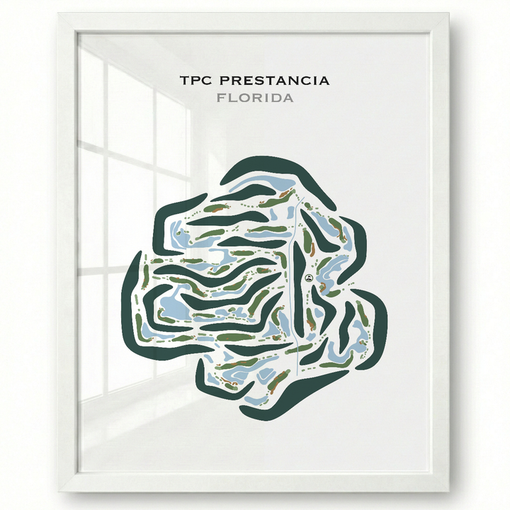 TPC Prestancia, Florida - Printed Golf Courses