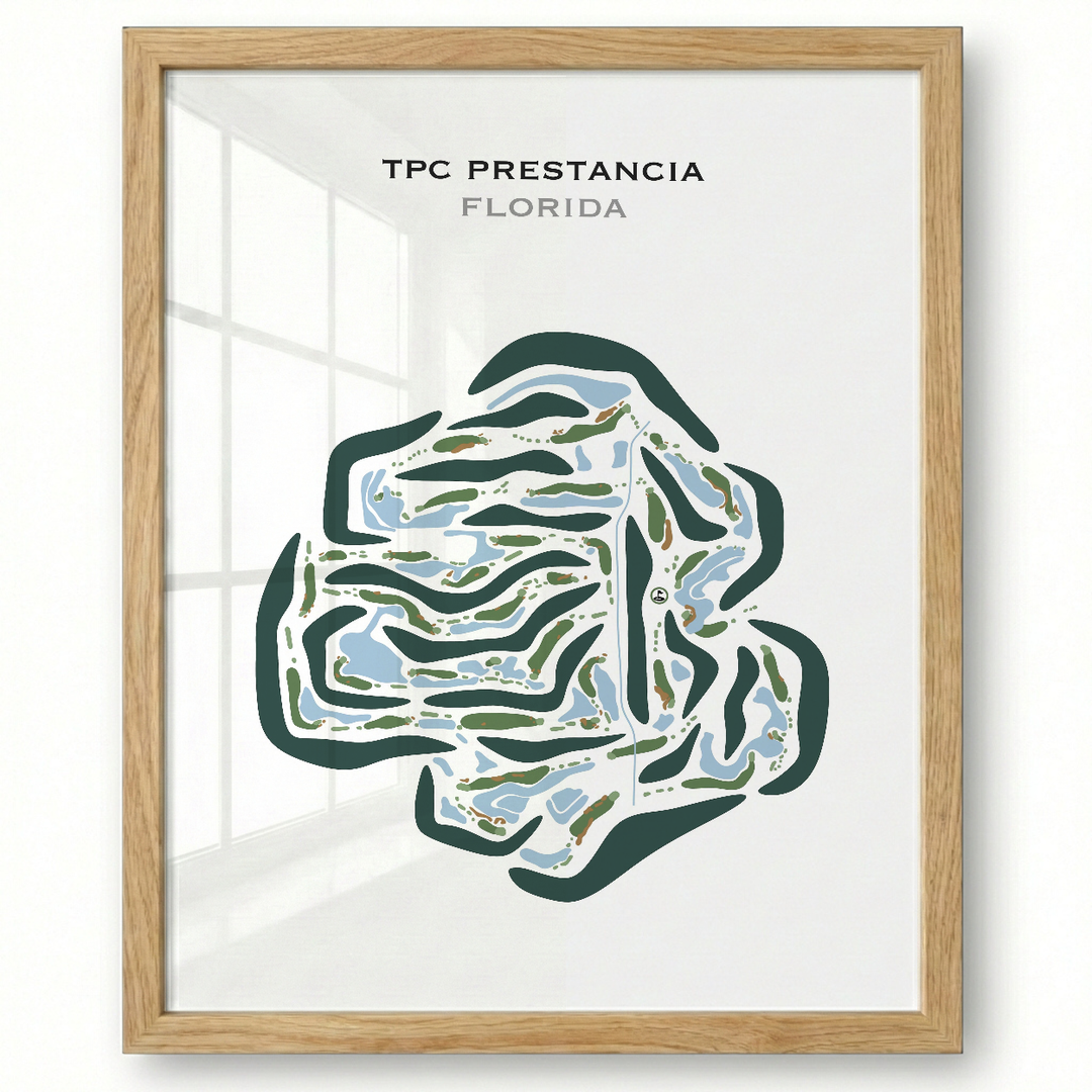 TPC Prestancia, Florida - Printed Golf Courses