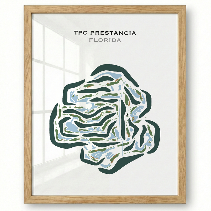 TPC Prestancia, Florida - Printed Golf Courses