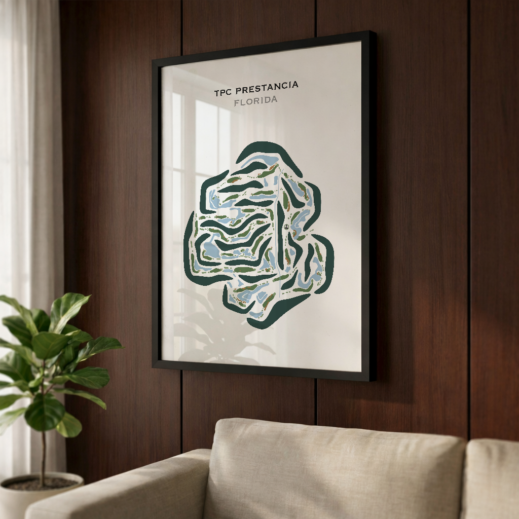 TPC Prestancia, Florida - Printed Golf Courses