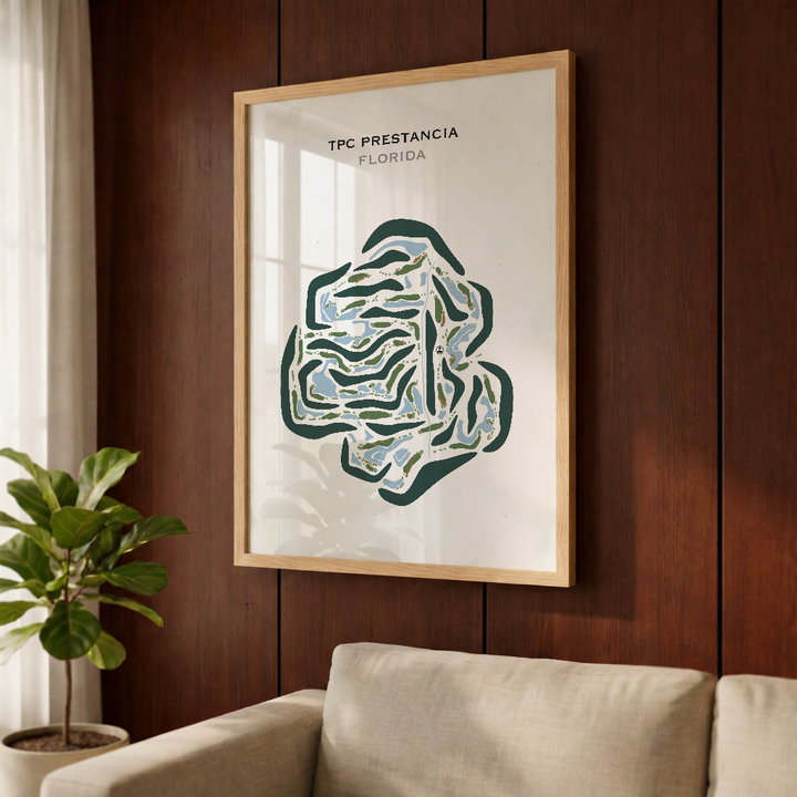 TPC Prestancia, Florida - Printed Golf Courses
