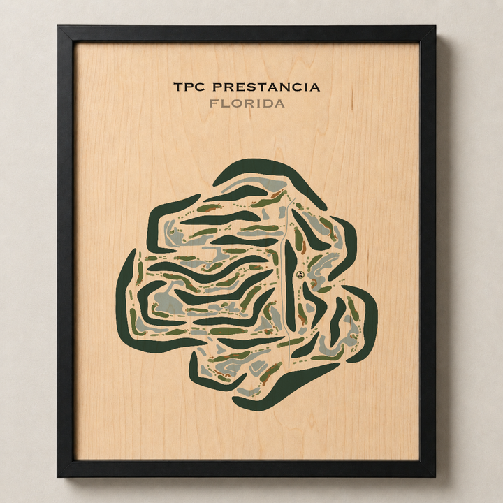 TPC Prestancia, Florida - Printed Golf Courses